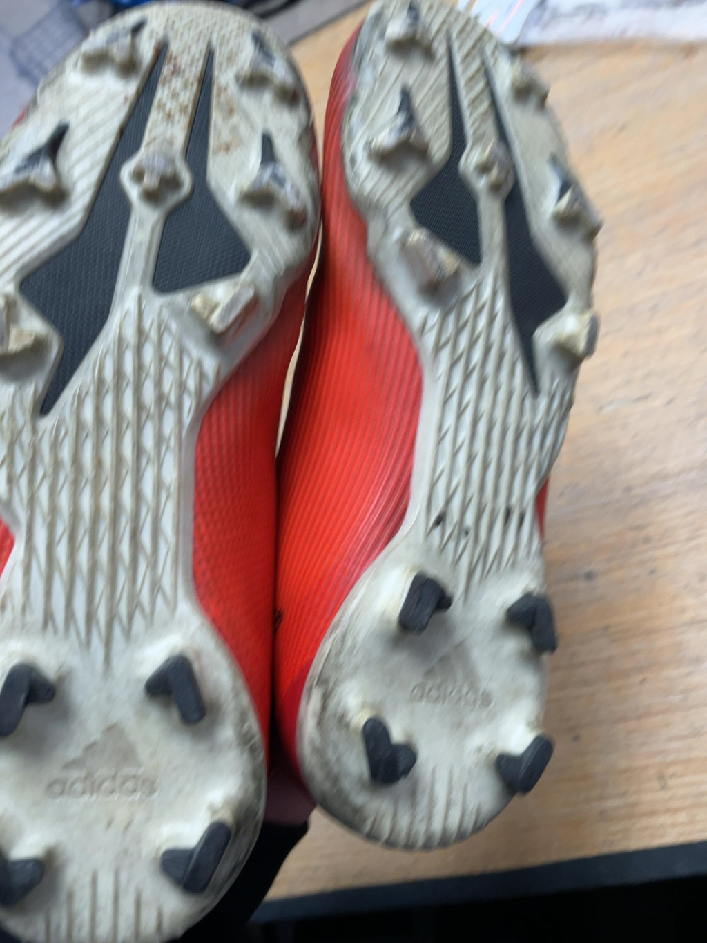 Adidas X Soccer Cleats Size 4.5 Red