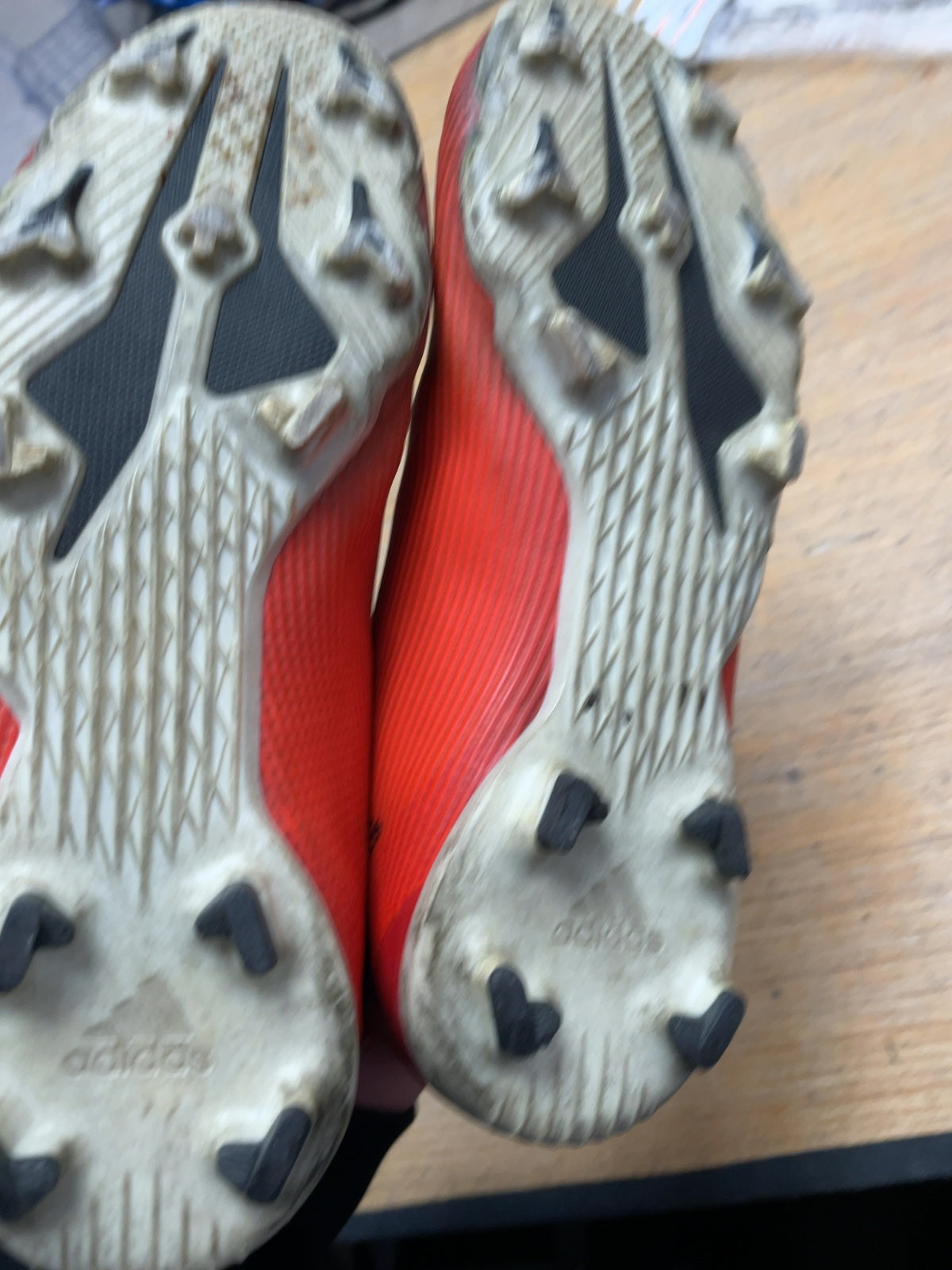 Adidas X Soccer Cleats Size 4.5 Red