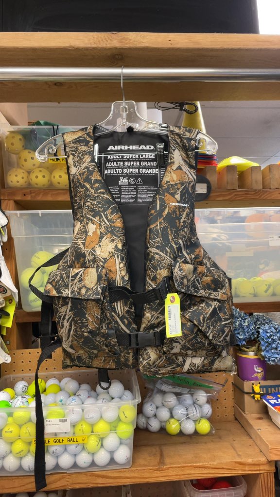 Airhead Camo Life Jacket Adult Super Large