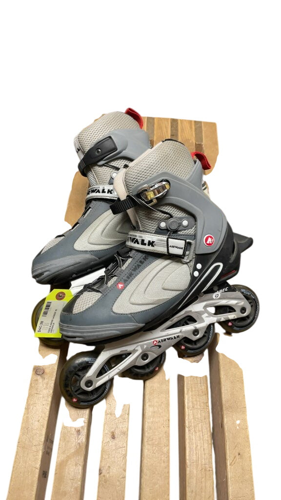Airwalk Inline Skates Grey - Mens 9 / Ladies 10