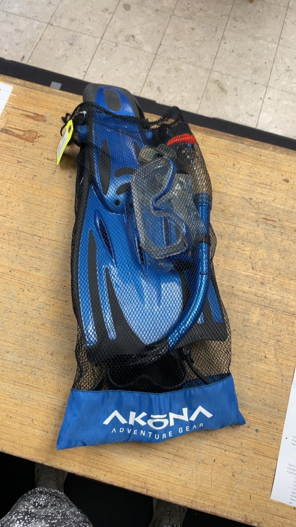 Akona Fin Snorkel Set