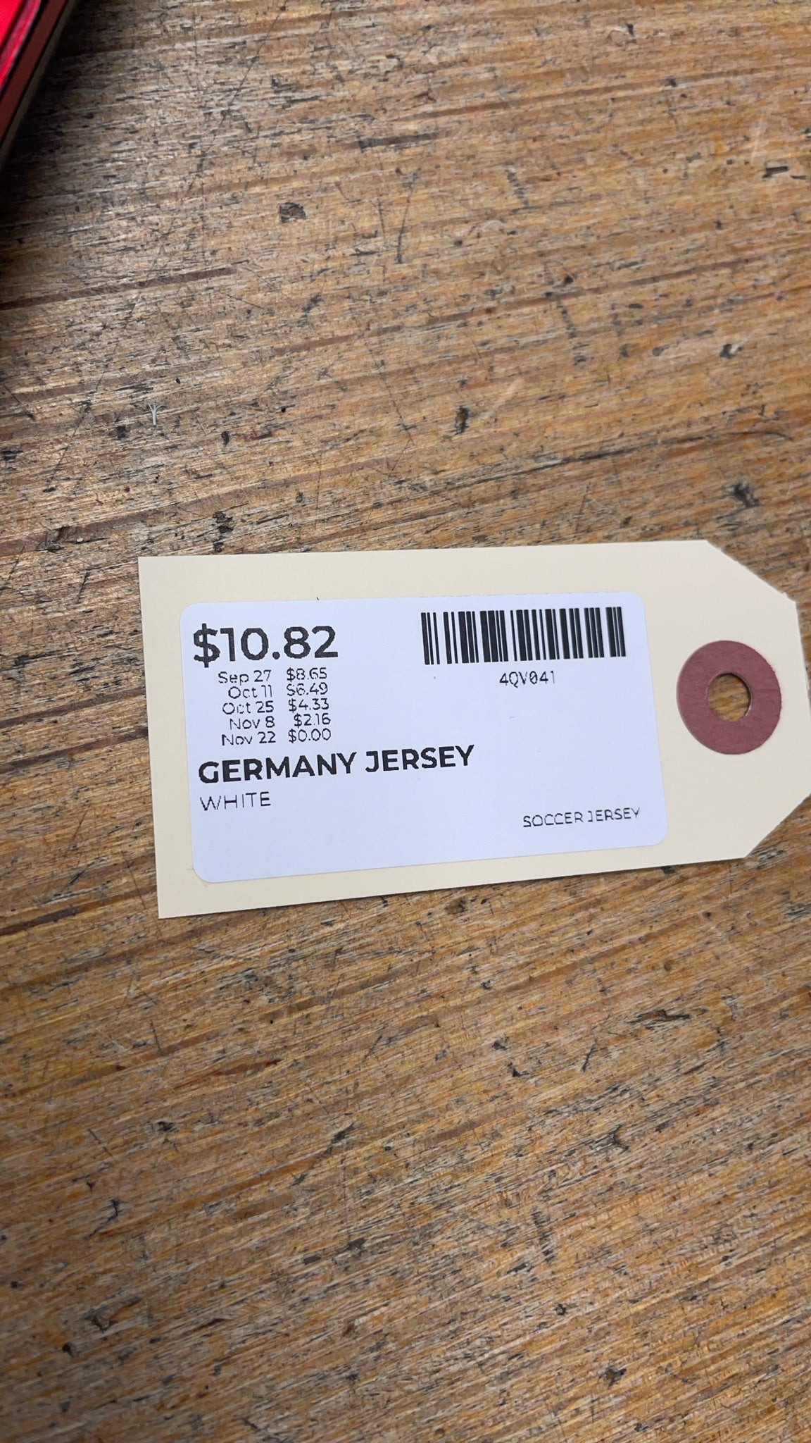 Alit Germany National Team Jersey XL White