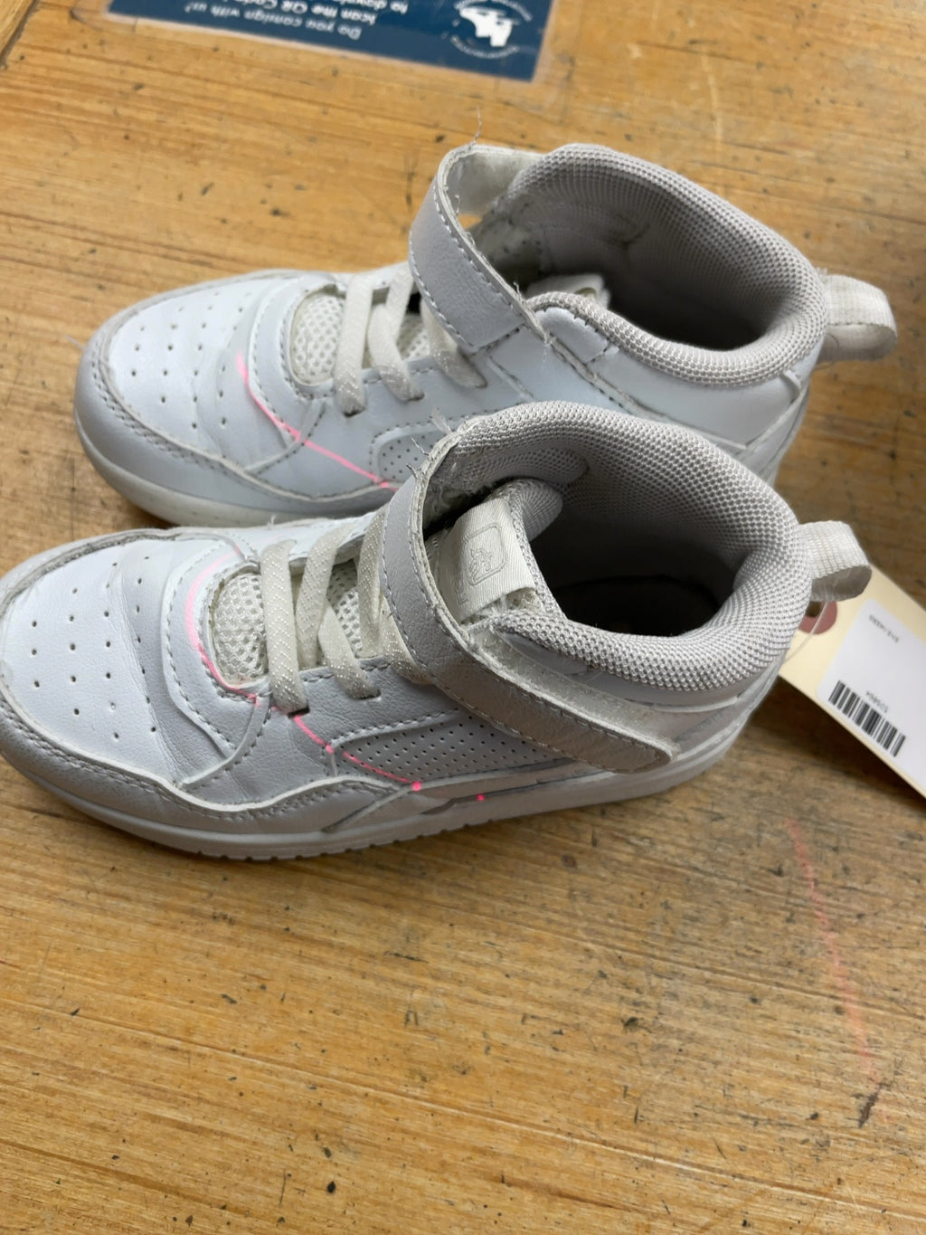 AND1 High-Top Sneakers Size 10C White