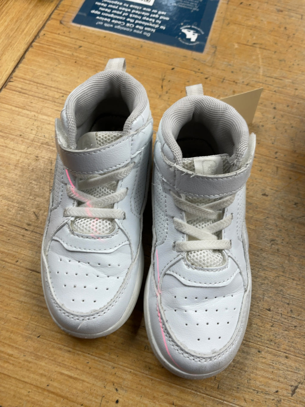 AND1 High-Top Sneakers Size 10C White