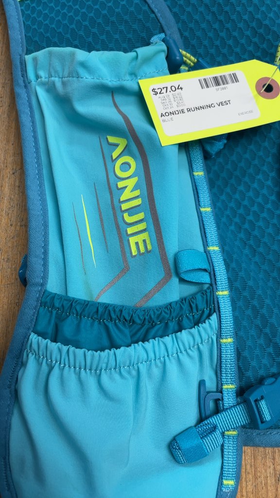 Aonijie Blue Running Vest