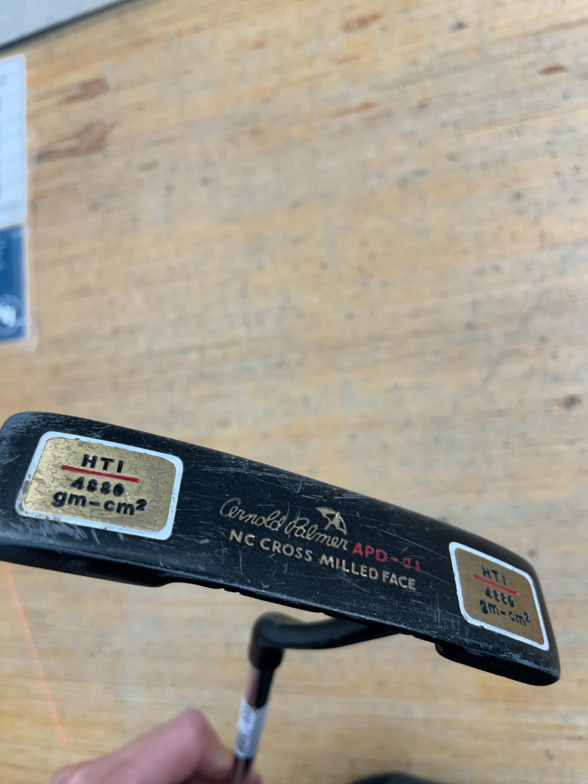 Arnold Palmer HTI APD-01 NC Cross Milled Face Putter