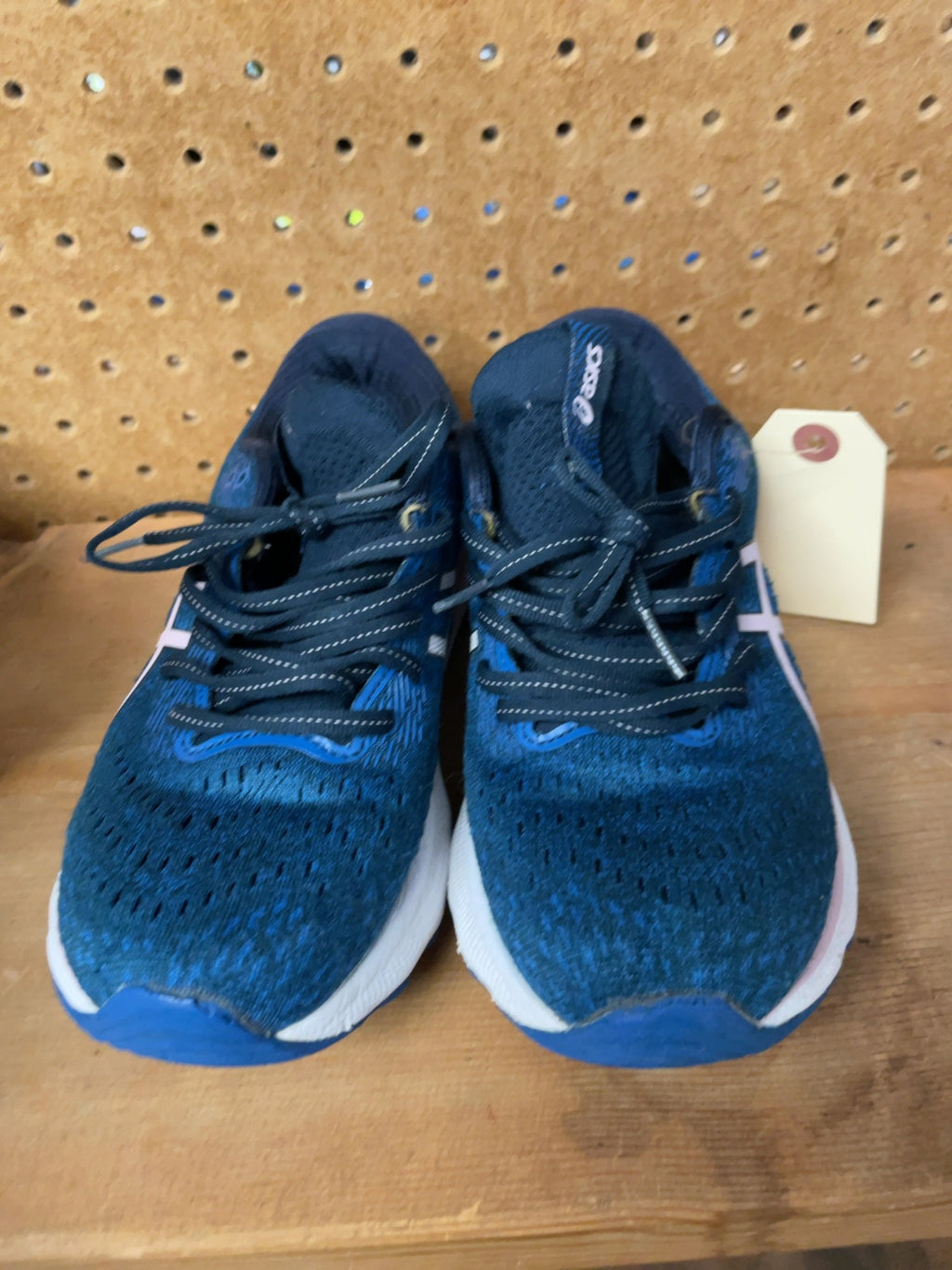 ASICS Gel-Nimbus 24 Size 7 Blue/Pink Running Shoes