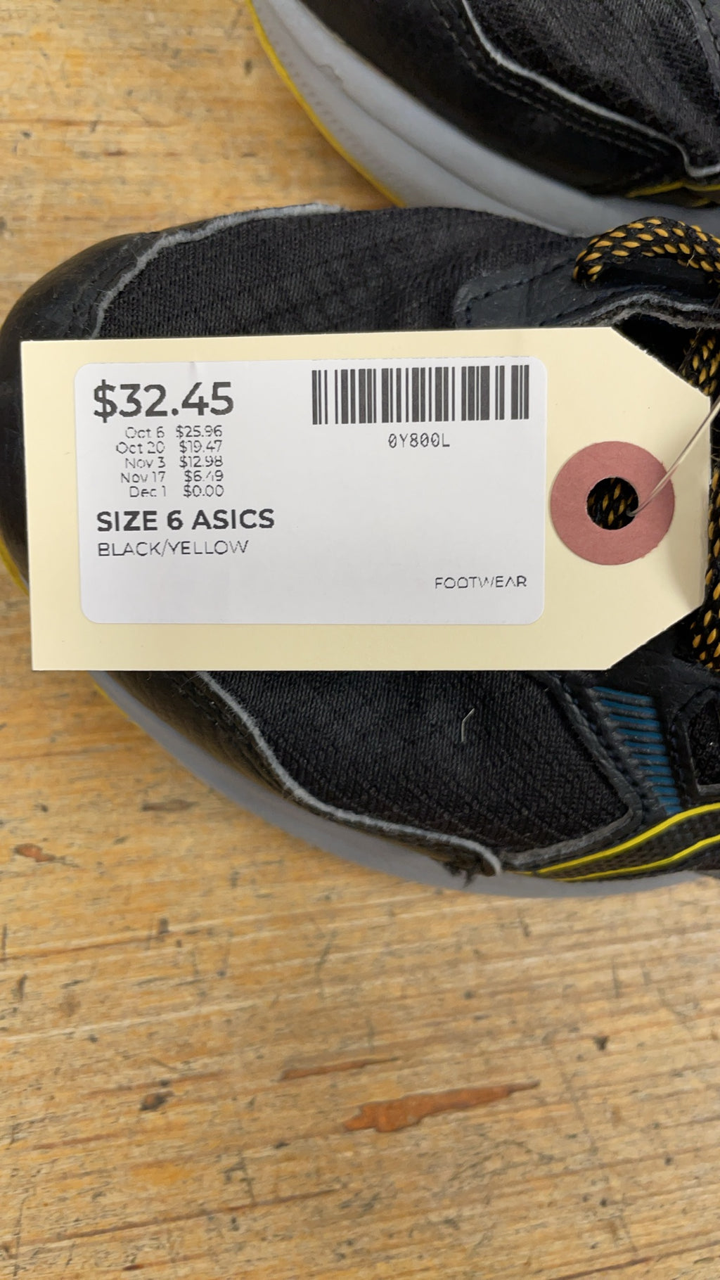 ASICS Gel-Venture 8 Size 6 Running Shoes