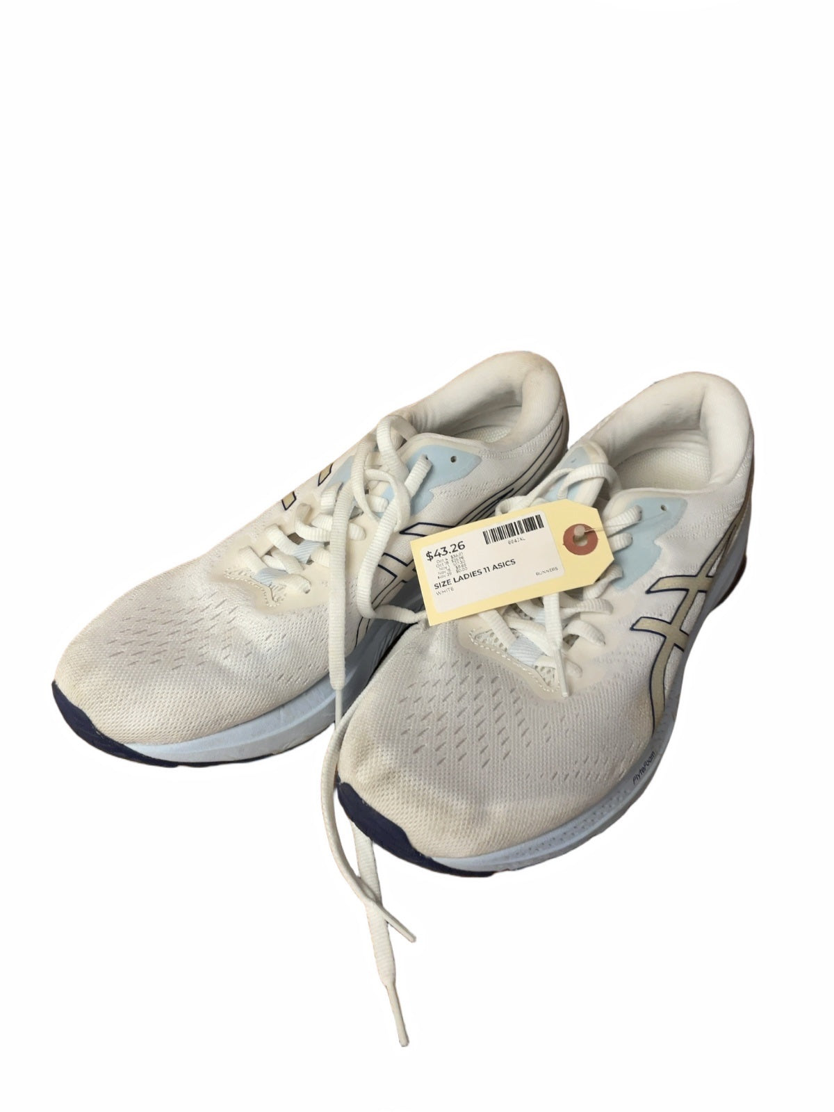Asics GT-1000 Size Ladies 11 White Running Shoes