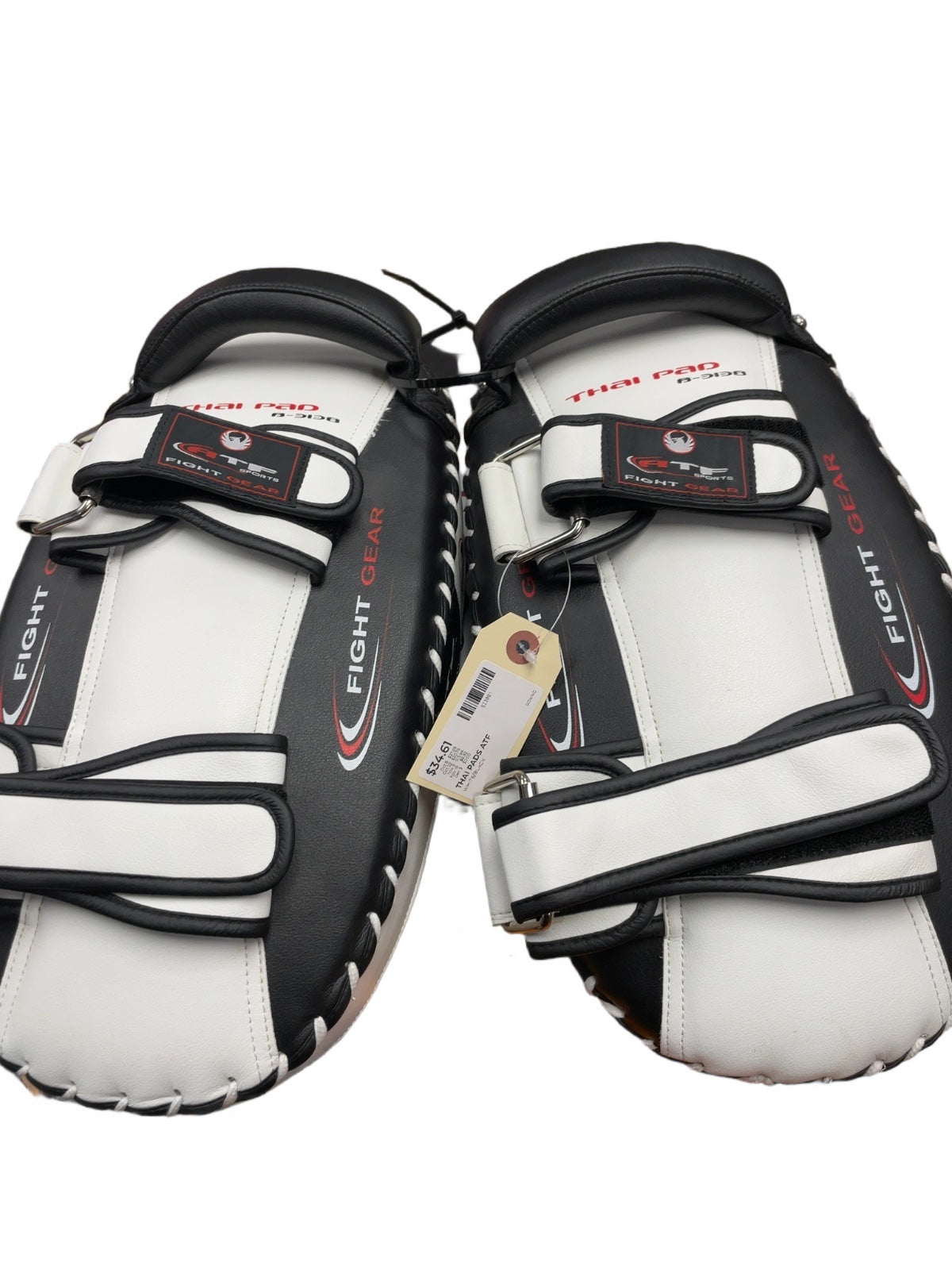 ATF Sports B-3130 Thai Pads White/Black