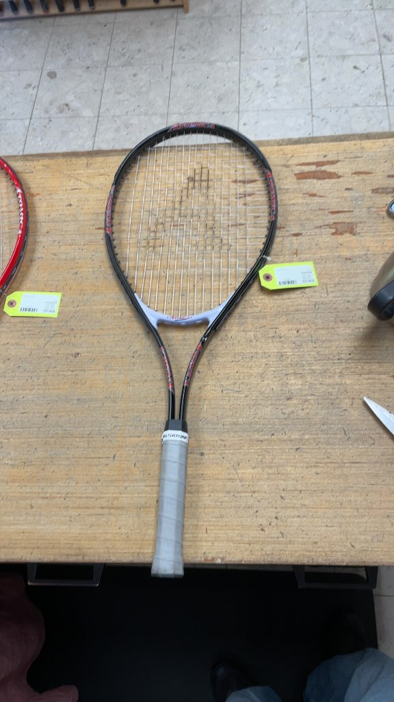 Atomica Tennis Racquet - Black/Red/White