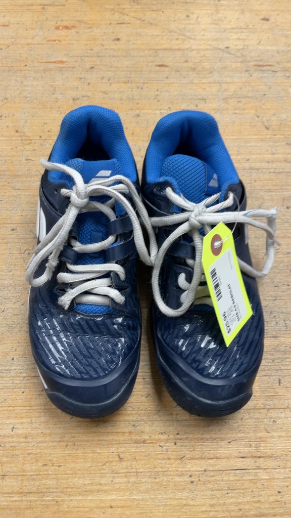 Babolat Court Shoes Size 4.5 Blue/Navy