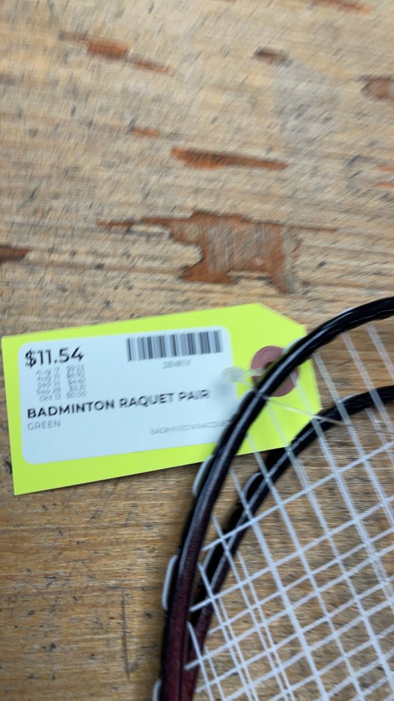 Badminton Racquet Pair