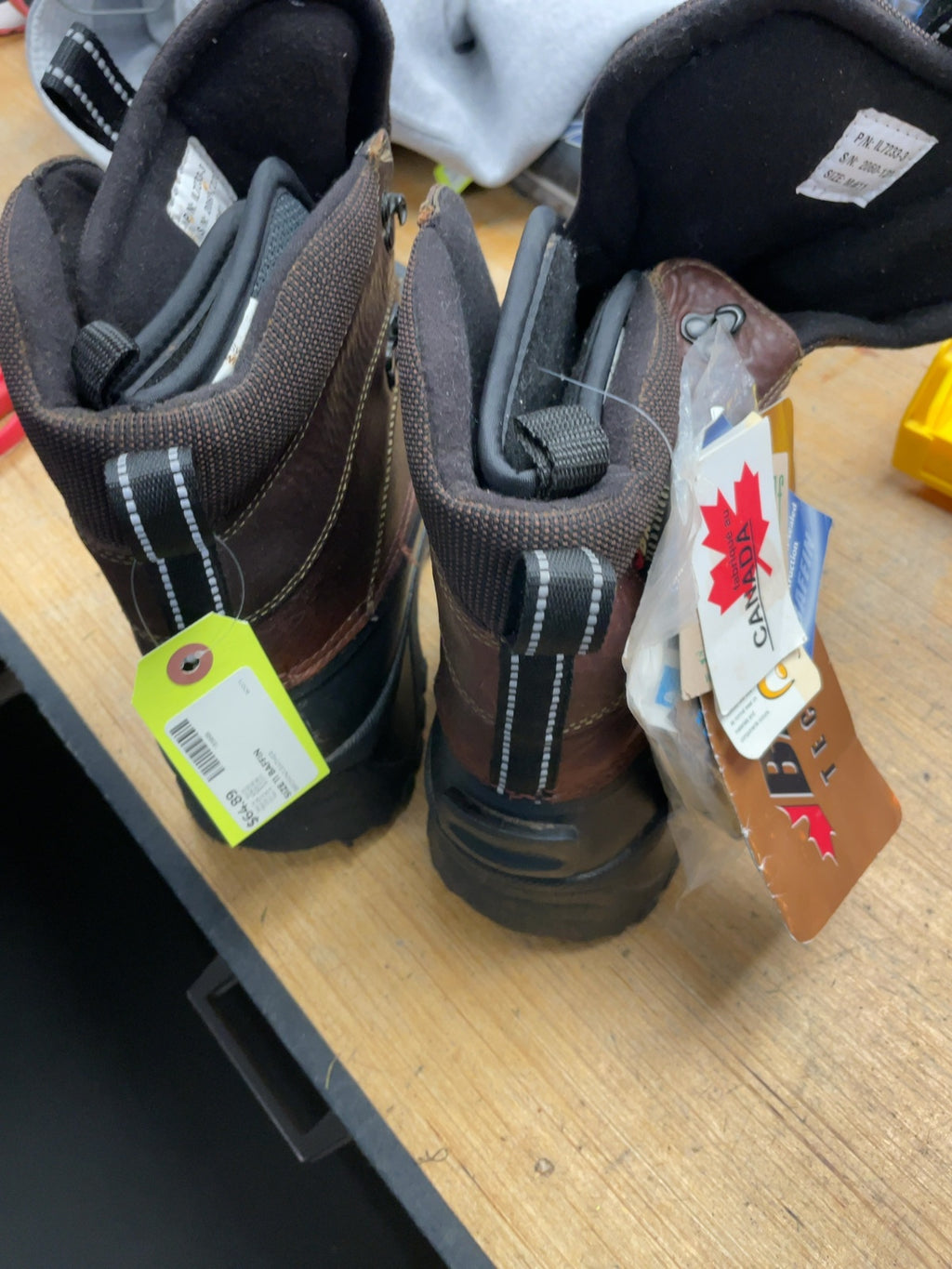 Baffin Leather Winter Boots Size 11