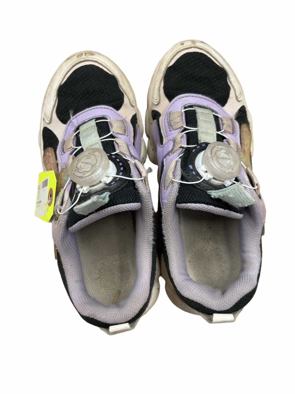 Balabala Sneakers Size 5 Dial-Lace White/Black/Purple