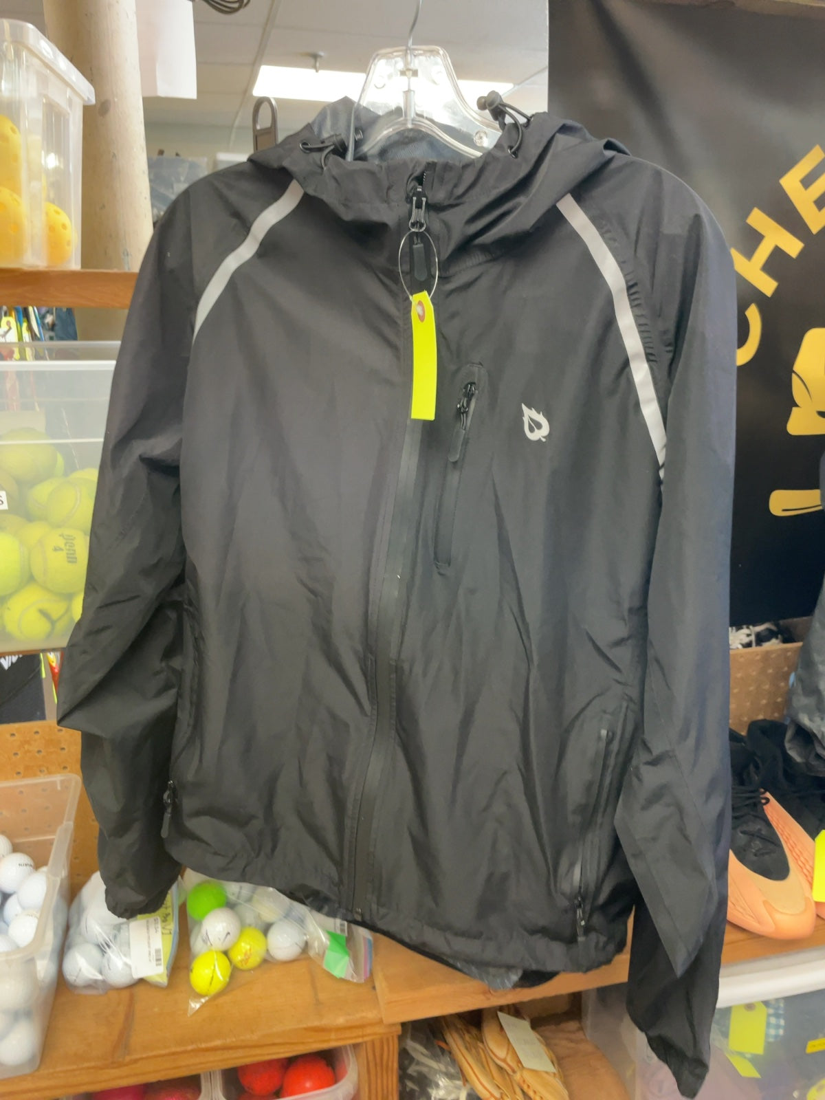 Baleaf Rain Jacket Size Small Black