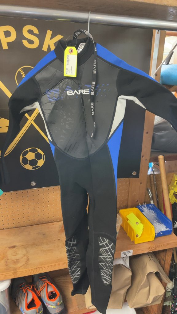 Bare 3/2mm Youth Wetsuit - Size 8Y