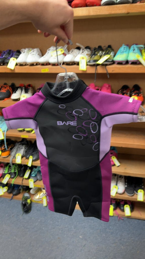 BARE Junior 2mm Shorty Wetsuit - Size 4