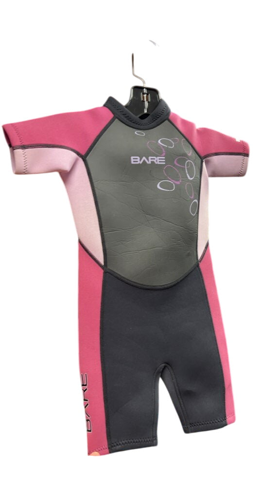 Bare Junior 6 2mm Shorty Wetsuit - Black/Purple