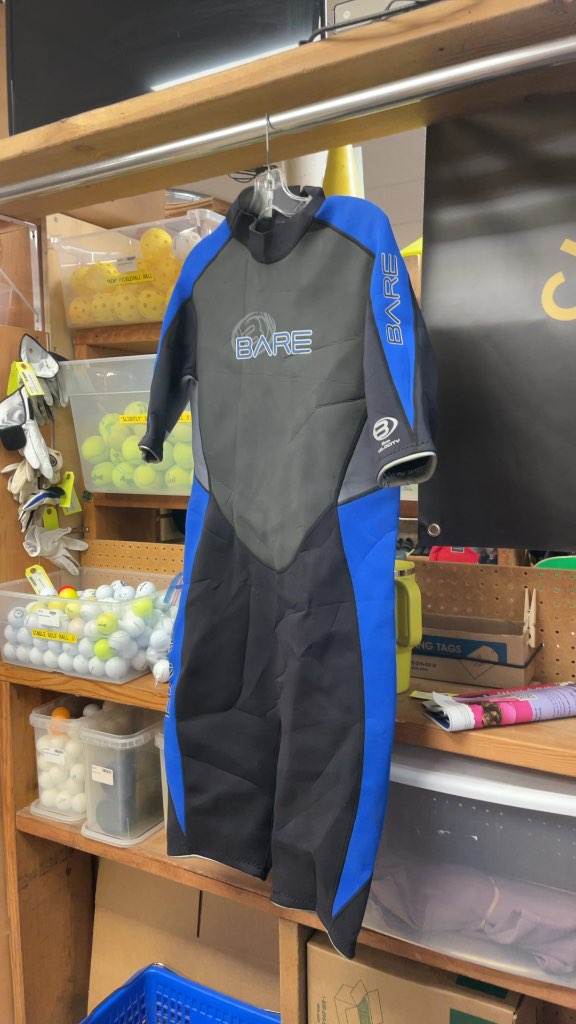 Bare Men's Velocity 3XL Shorty Wetsuit - Black/Blue