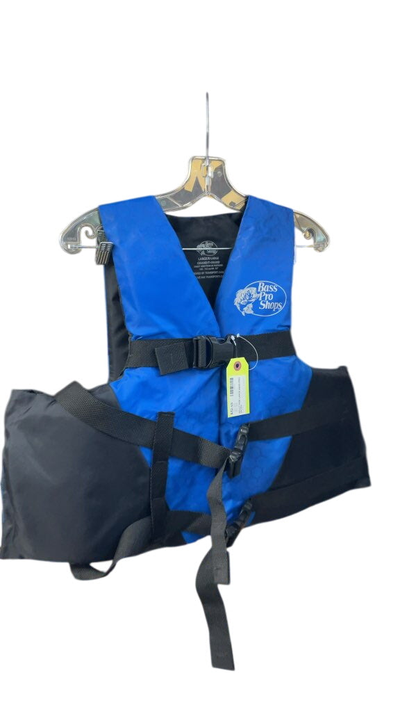 Bass Pro Shops Adult Life Jacket - Blue/Black - Large/X-Large