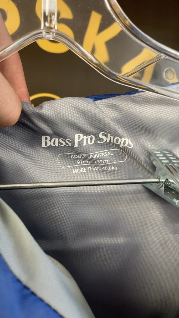 Bass Pro Shops Adult Universal Life Jacket - Blue