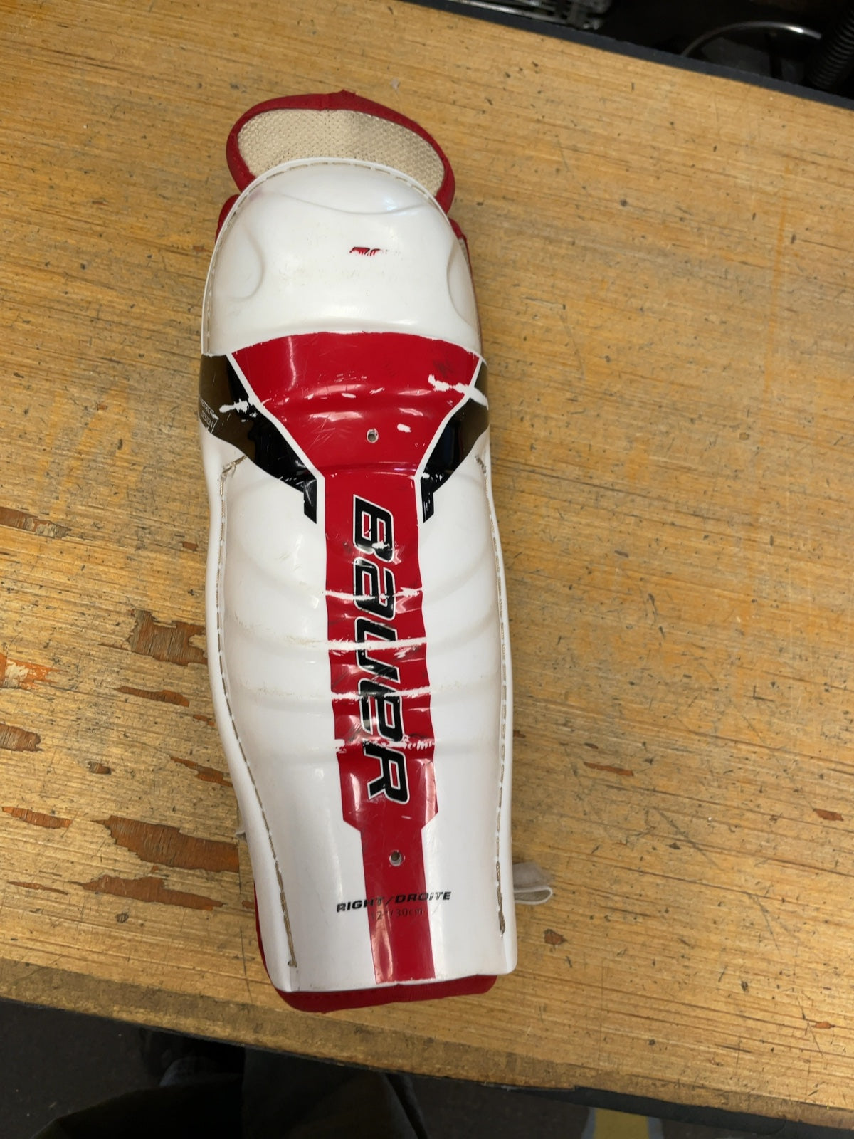 Bauer 12" Hockey Shin Pads