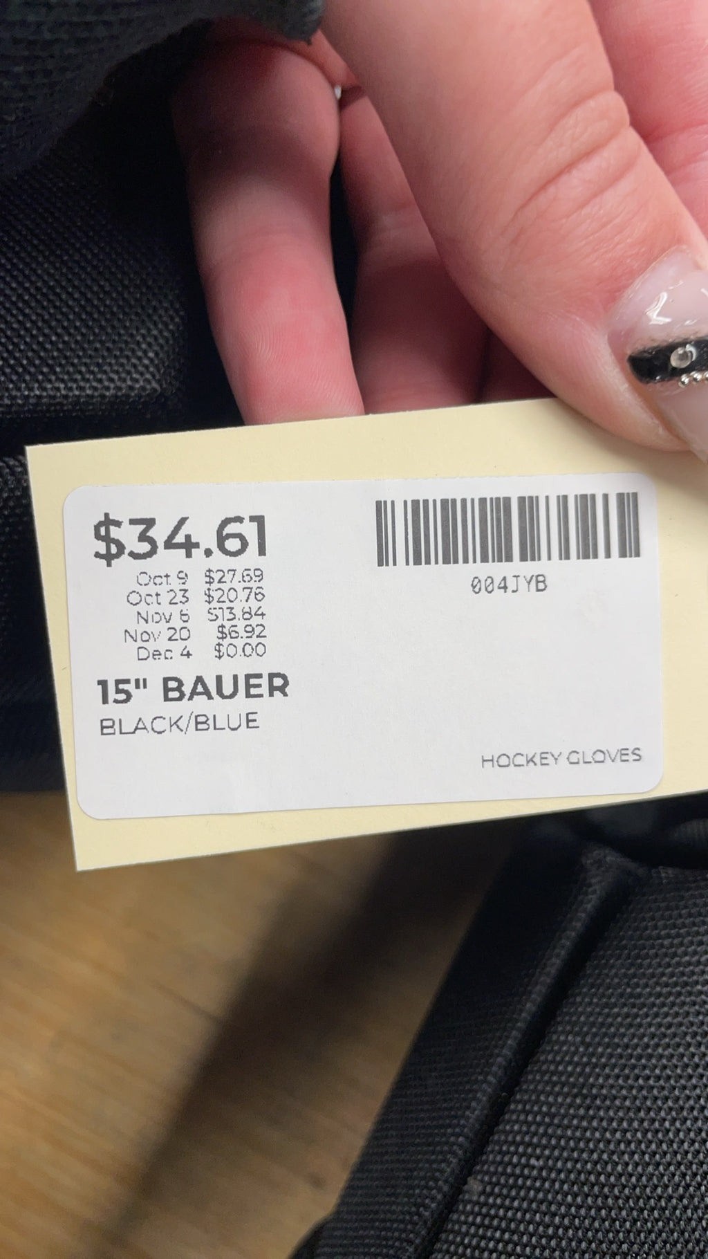Bauer Bauer X 15" Hockey Gloves
