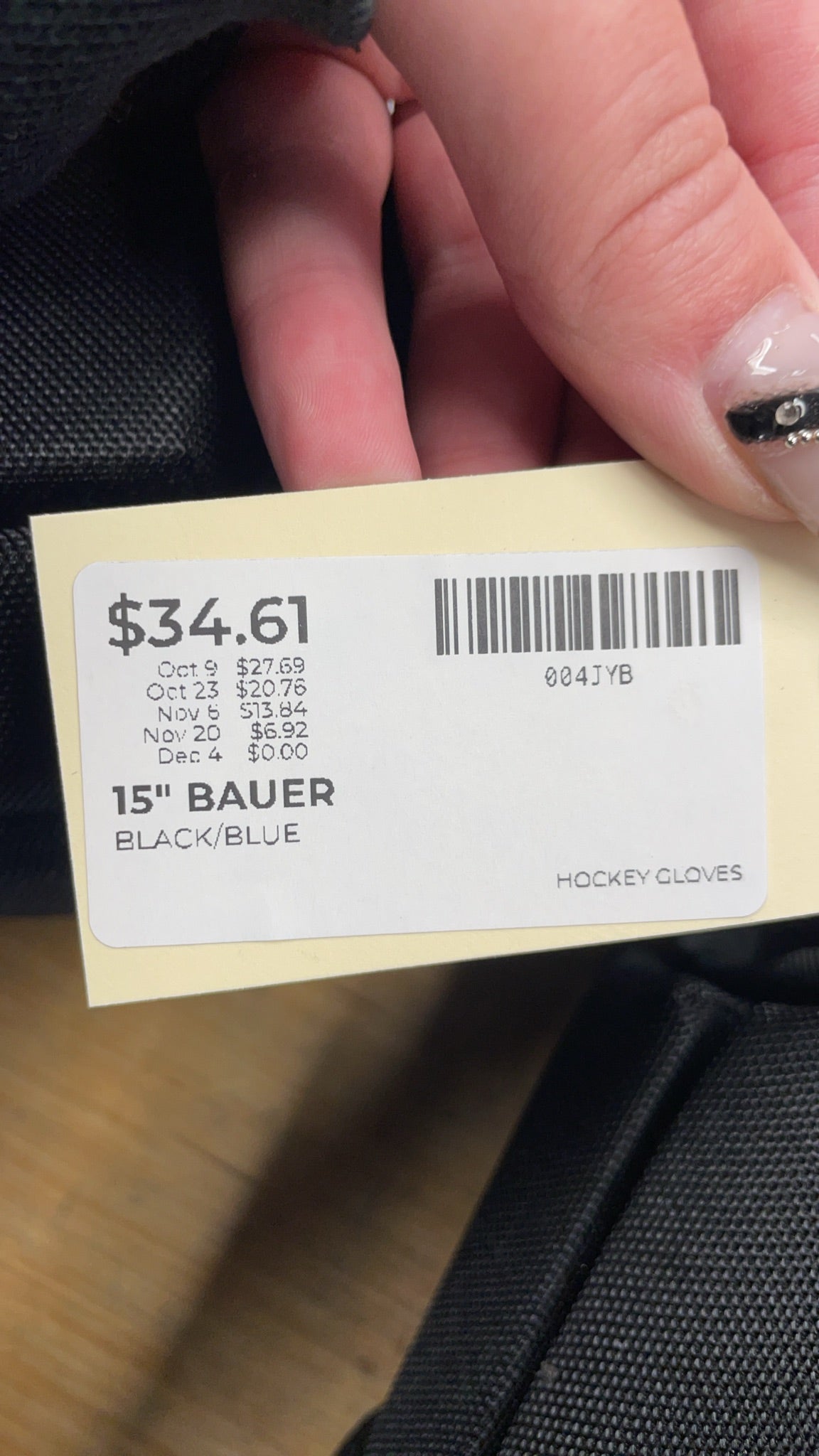 Bauer Bauer X 15" Hockey Gloves