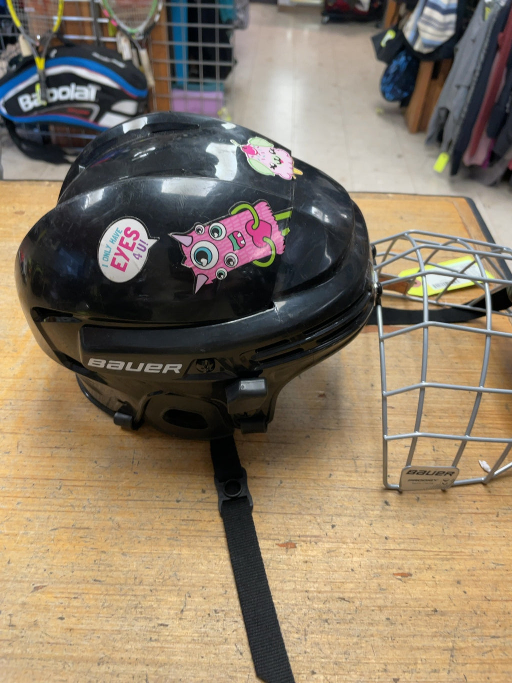 Bauer BHH2100JR 50-55cm Junior Hockey Helmet with Cage