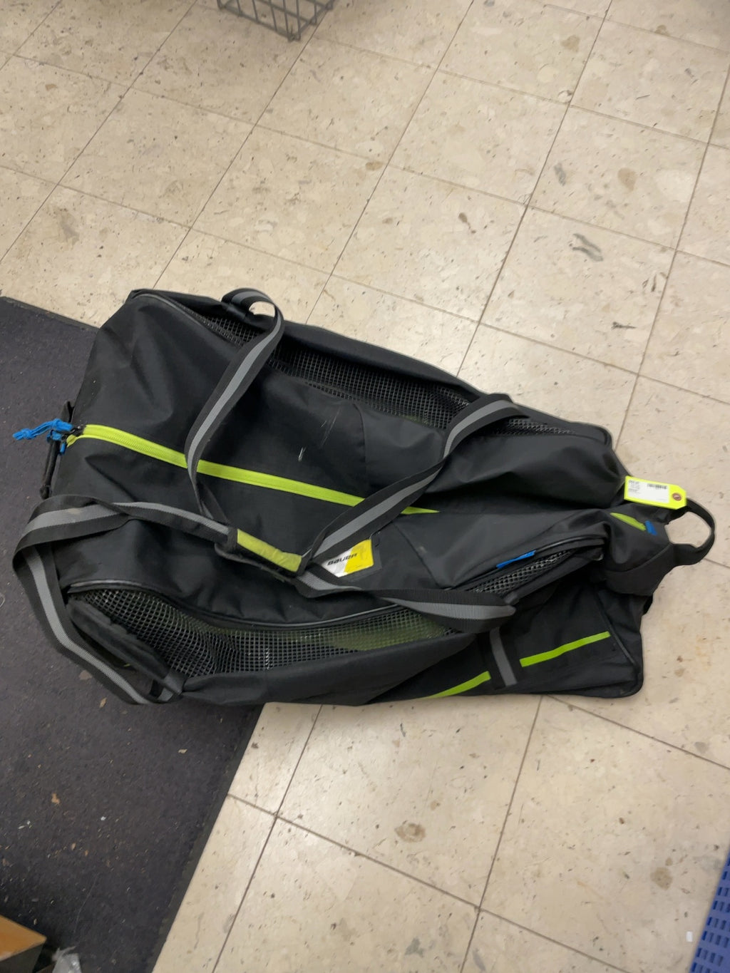 Bauer Hockey Bag Black/Green