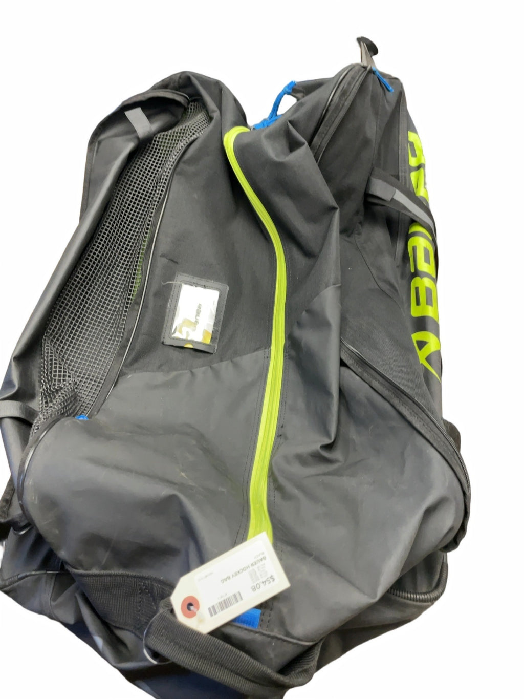 Bauer Hockey Bag Black/Lime