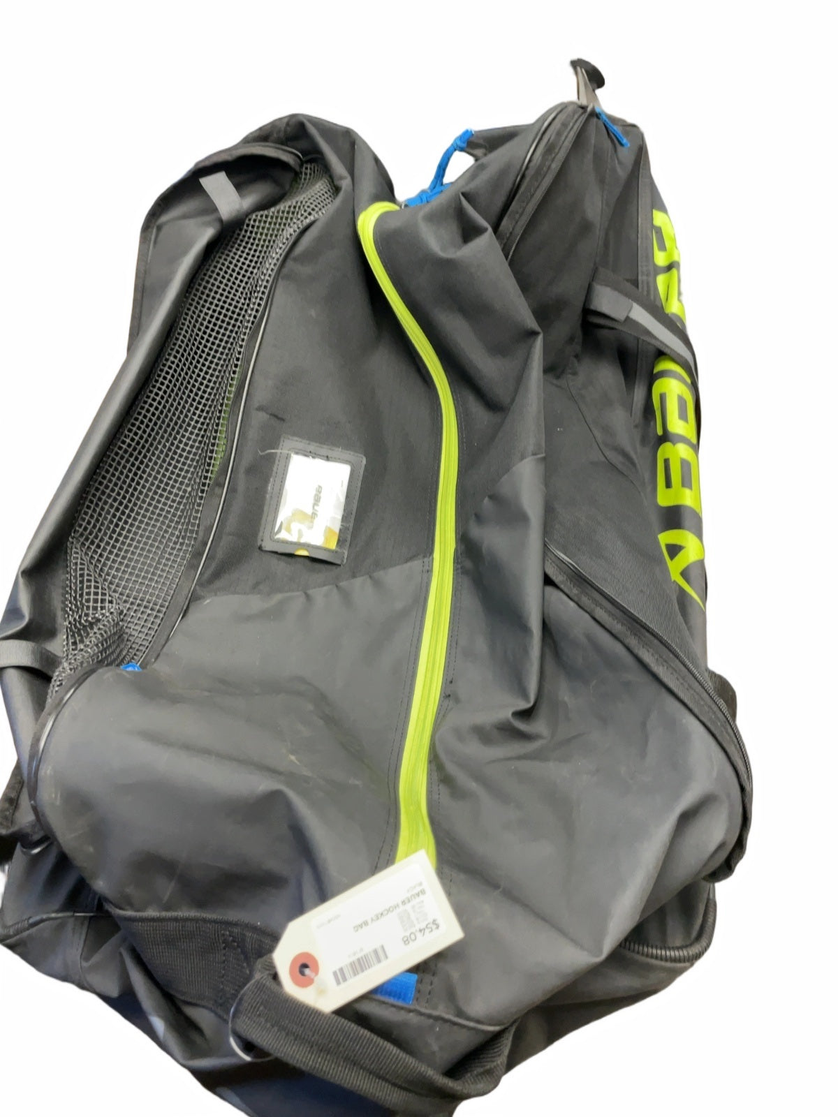Bauer Hockey Bag Black/Lime