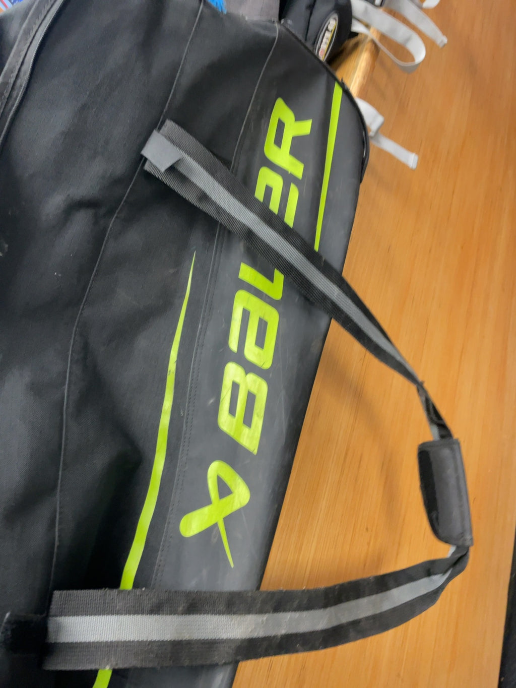 Bauer Hockey Bag Black/Lime