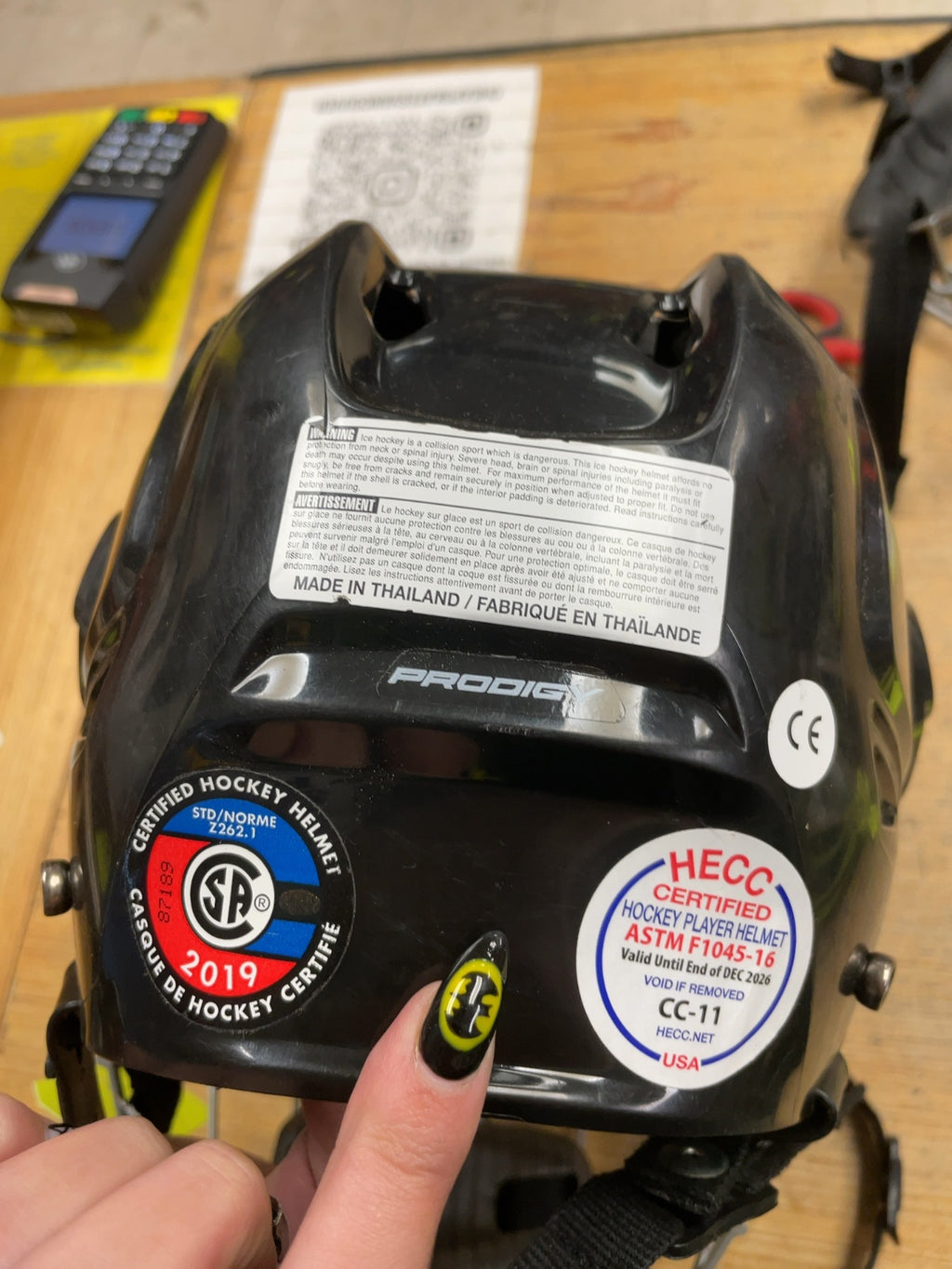 Bauer Hockey Helmet 48-53.5 Black