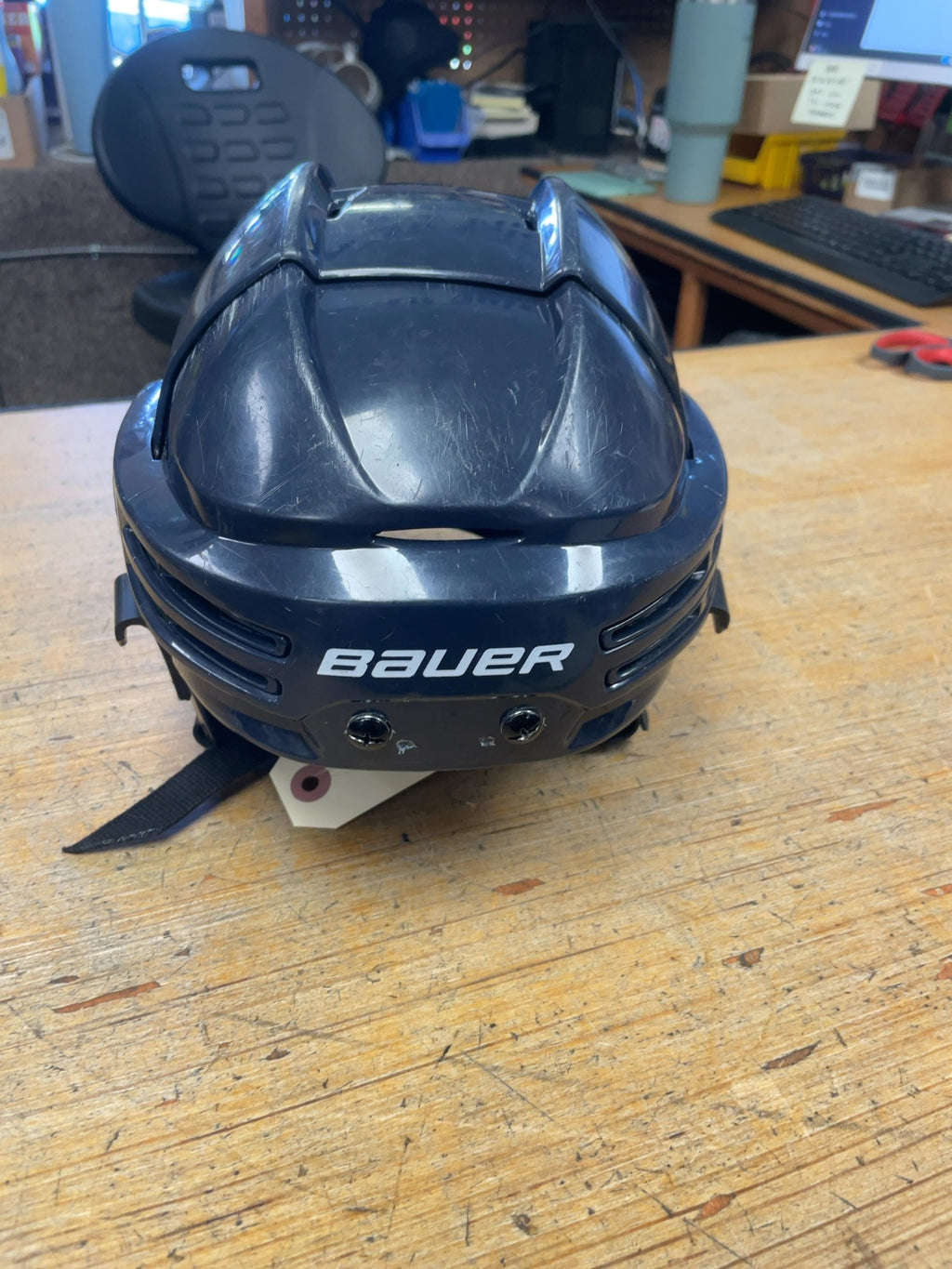 Bauer Hockey Helmet Size M (54.5-59cm) Navy Blue
