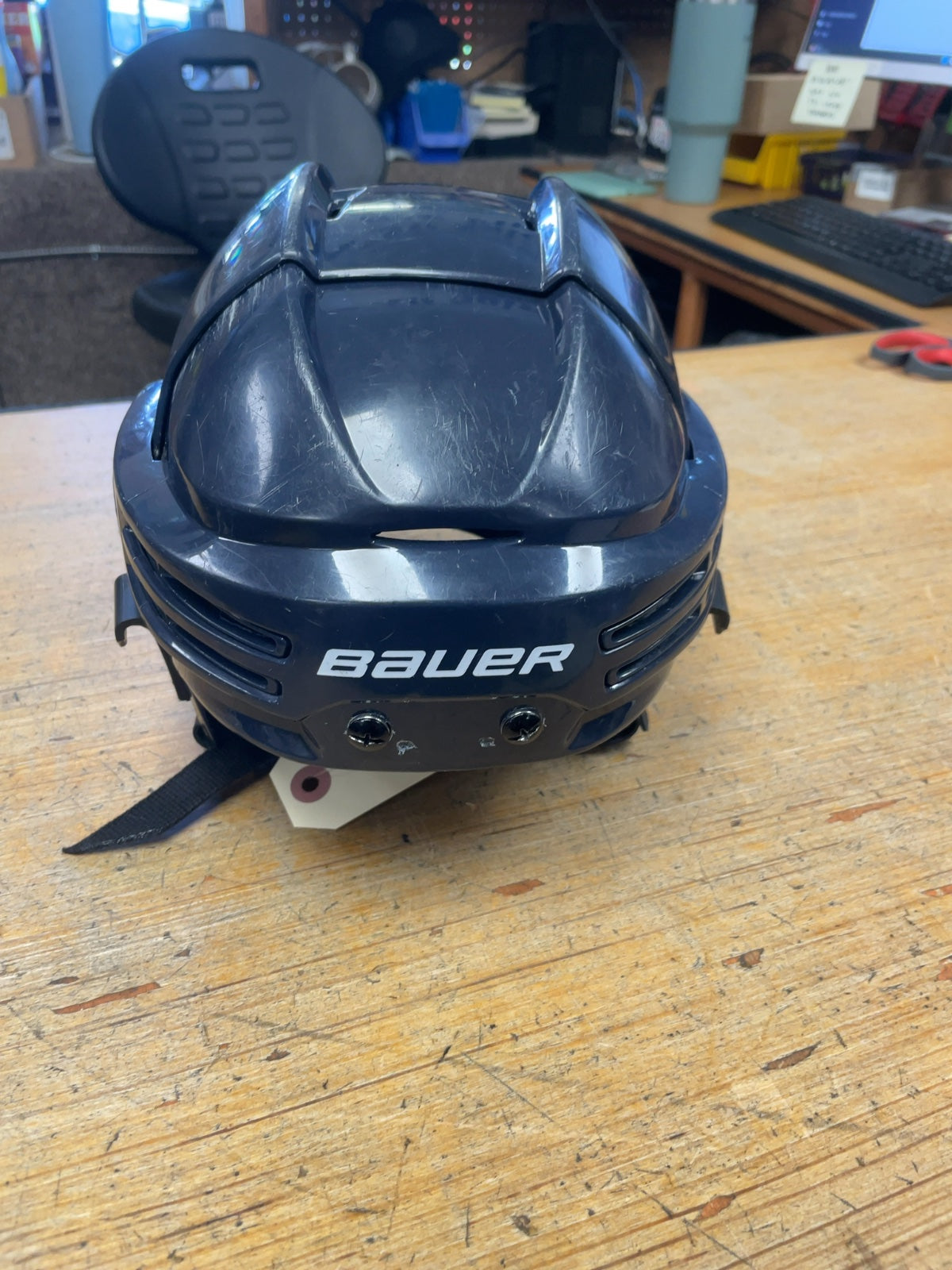 Bauer Hockey Helmet Size M (54.5-59cm) Navy Blue