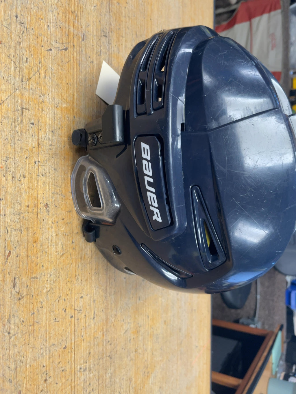 Bauer Hockey Helmet Size M (54.5-59cm) Navy Blue