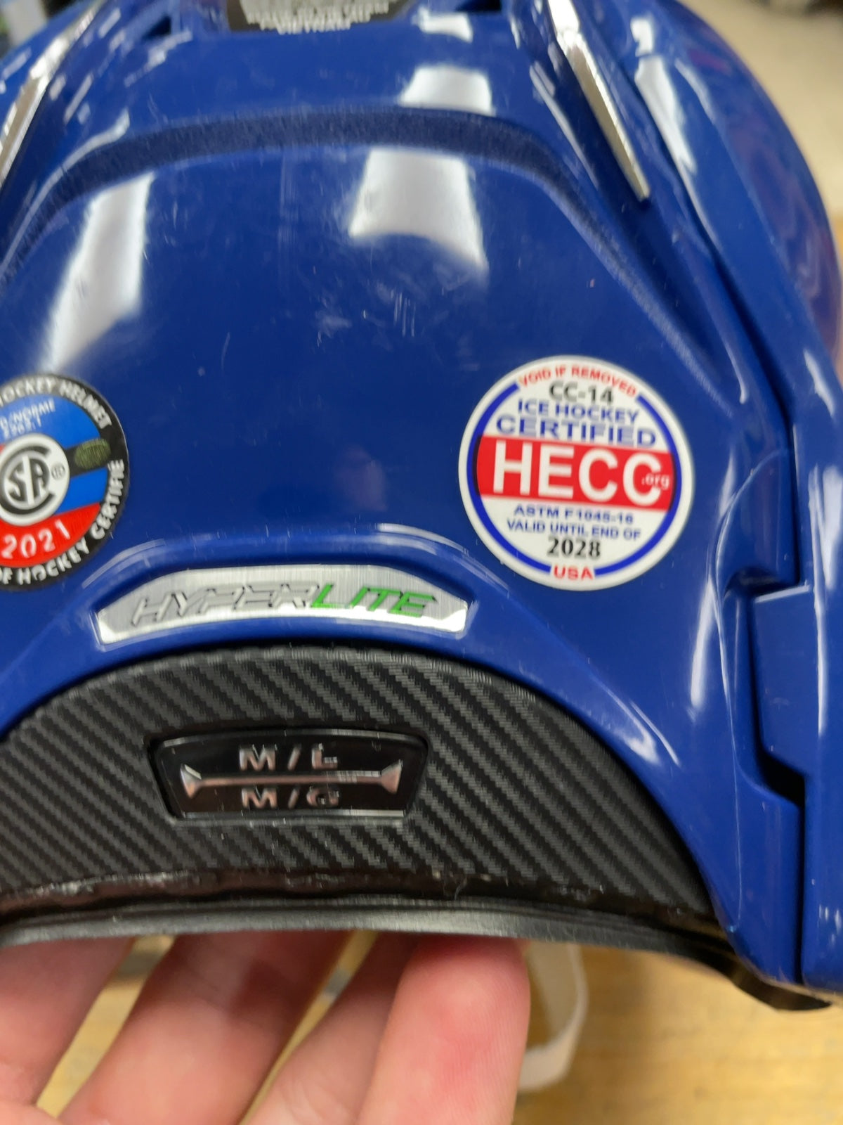 Bauer Hyperlite Size S/M (54-59cm) Hockey Helmet