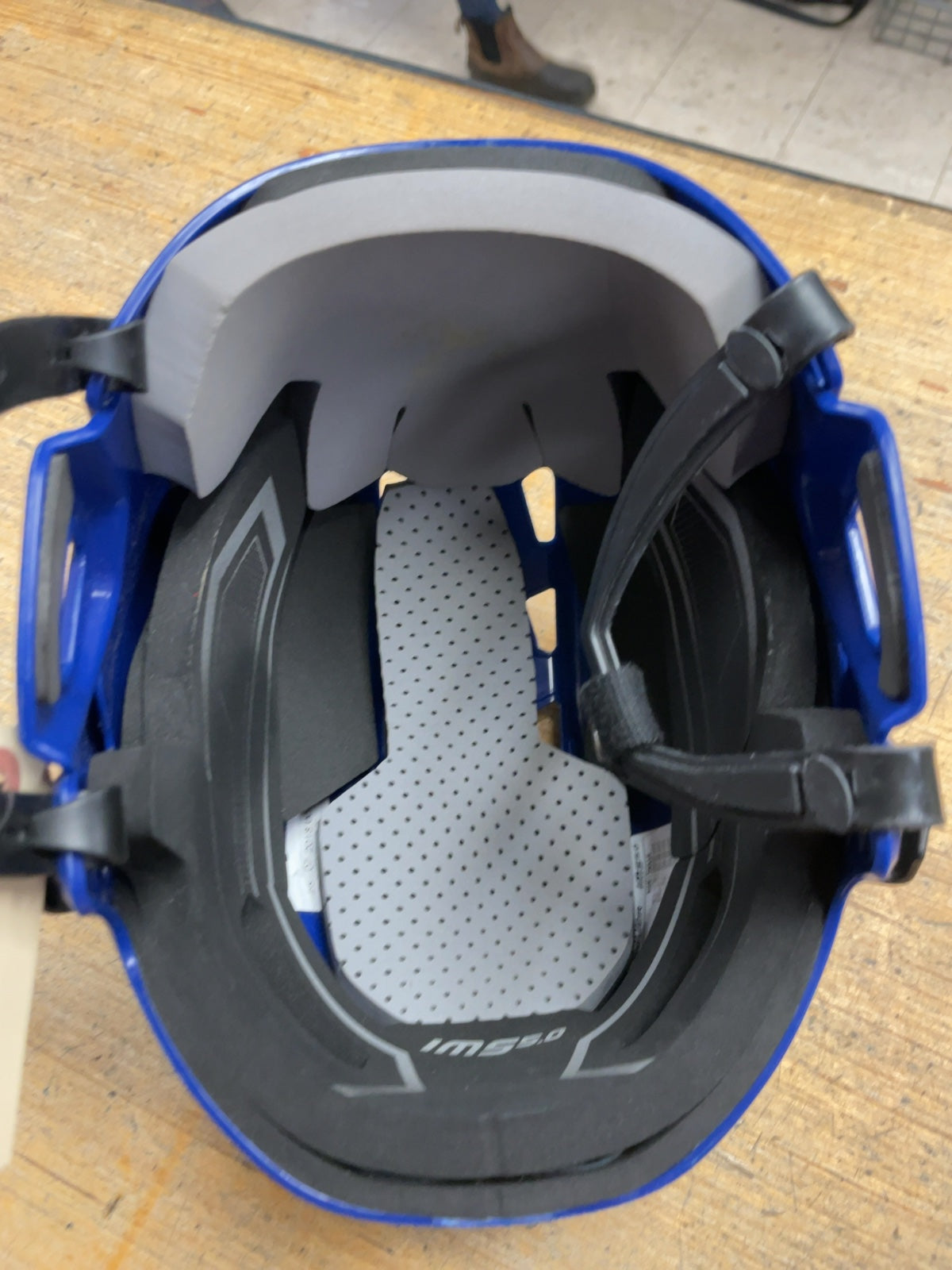 Bauer IMS 5.0 52-57cm Blue Helmet