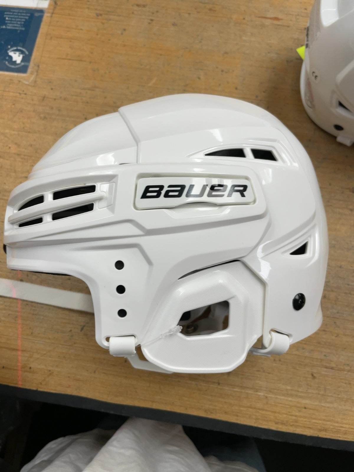 Bauer IMS 5.0 6 3/4 - 7 3/8" White Hockey Helmet