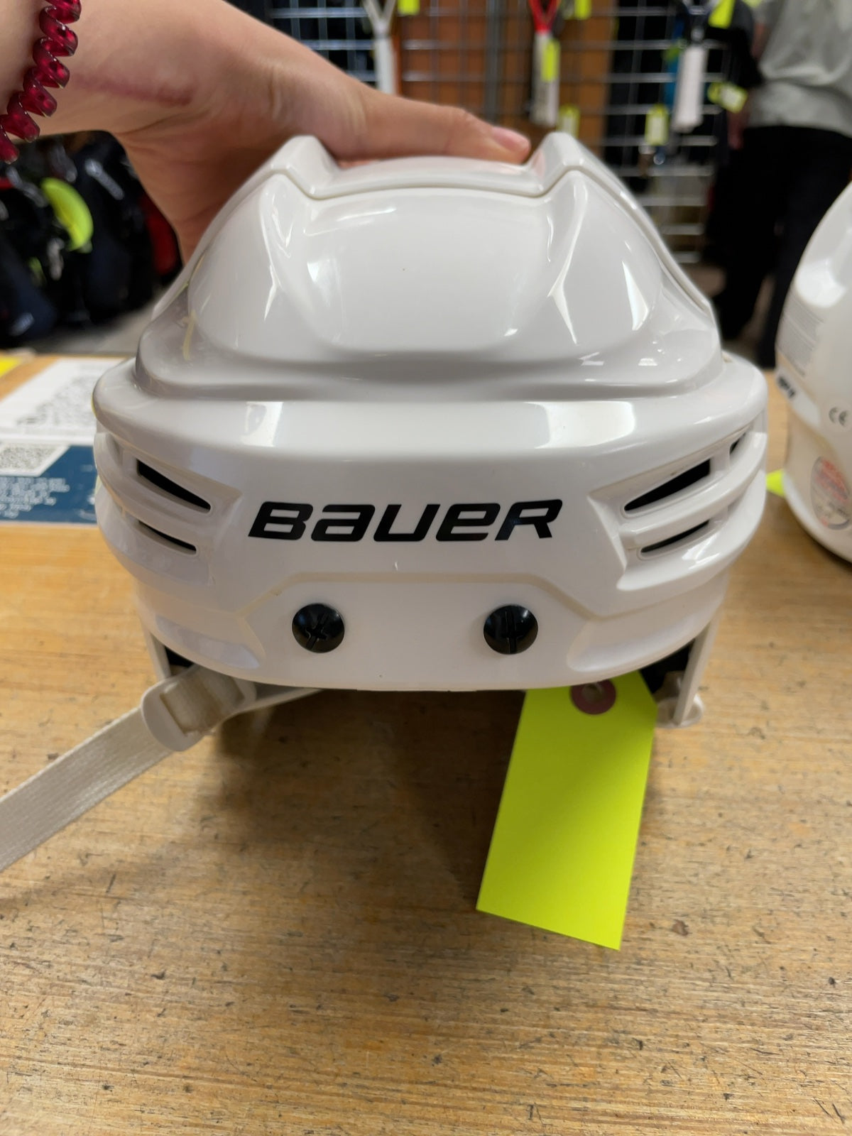 Bauer IMS 5.0 6 3/4 - 7 3/8" White Hockey Helmet