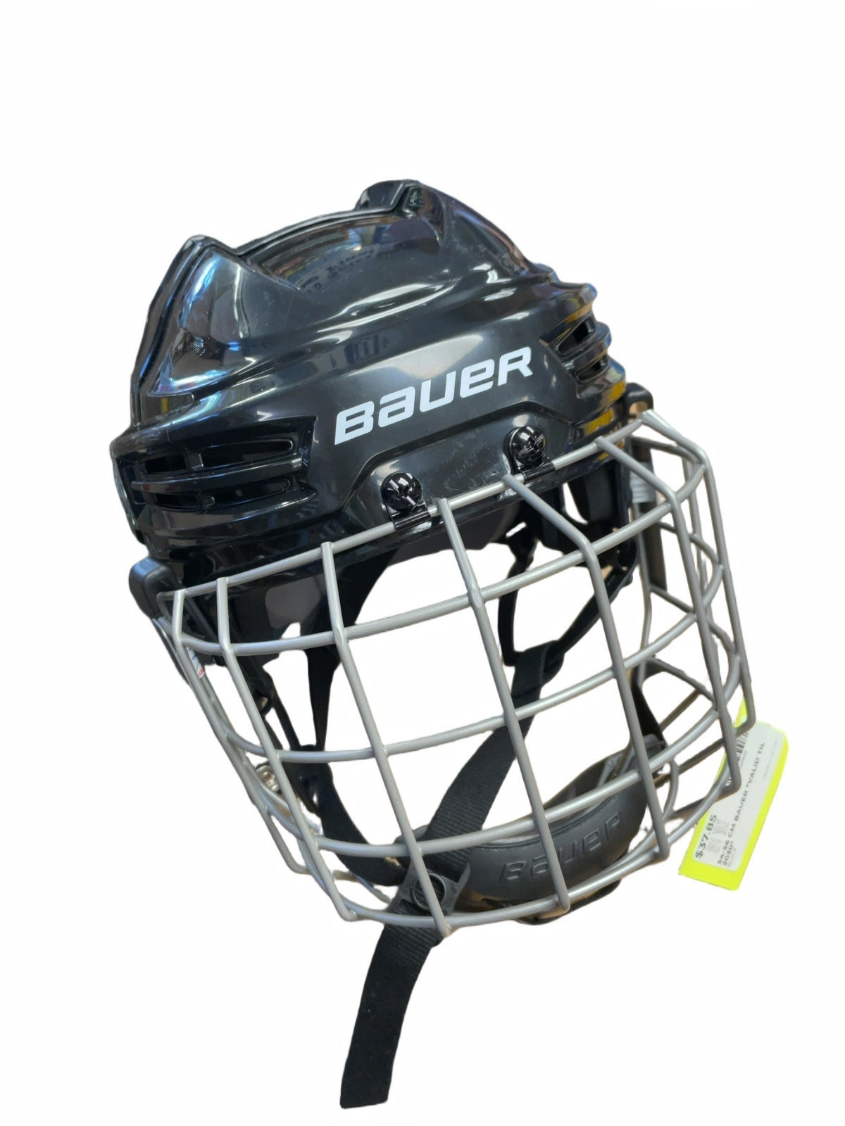 Bauer IMS 5.0 Hockey Helmet with Cage - Black - 54-56cm