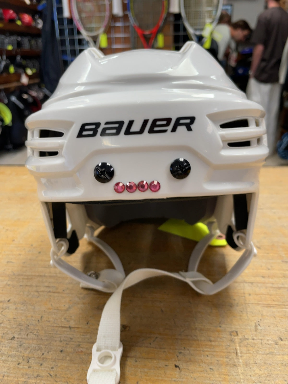 Bauer IMS 5.0 Large 6 3/4 - 7 3/8" White Skating Helmet