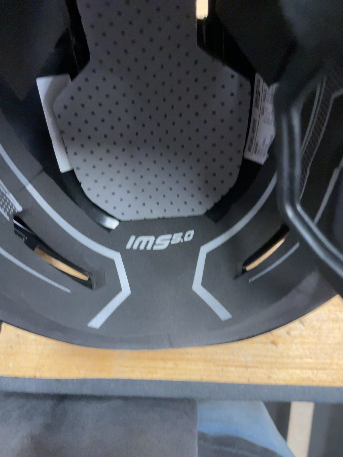 Bauer IMS 5.0 Size M (54-59cm) Black Hockey Helmet