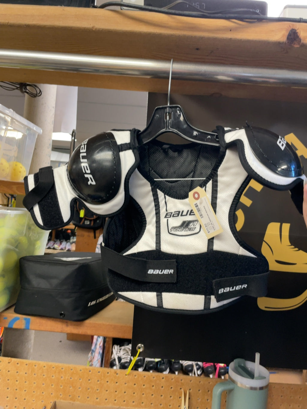 Bauer JR Medium Hockey Shoulder Pads