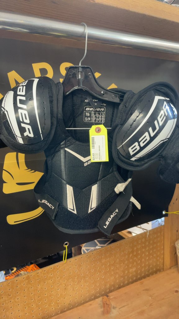 Bauer Legacy Youth Small Hockey Shoulder Pads