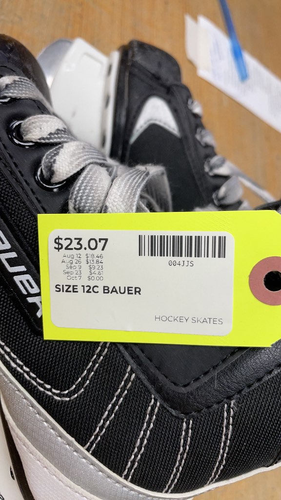 Bauer Lightspeed Pro Youth Hockey Skates - Size 12C