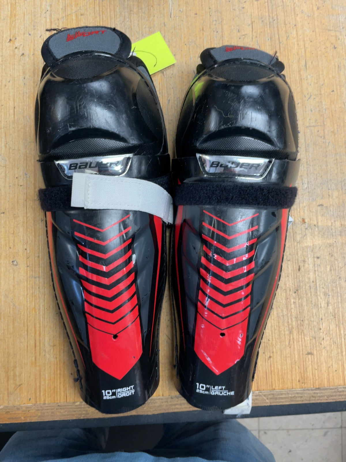 Bauer Lil' Sport 10" Hockey Shin Pads