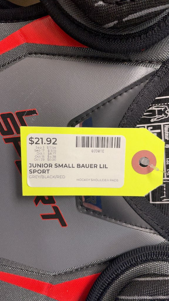 Bauer Lil Sport Junior Small Hockey Shoulder Pads